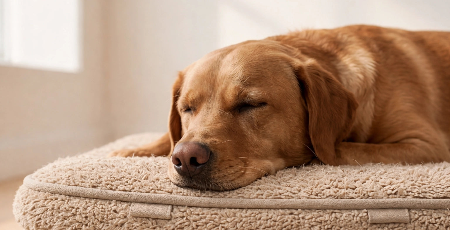 Dein Hund verbringt über die Hälfte seines Lebens im Schlaf.